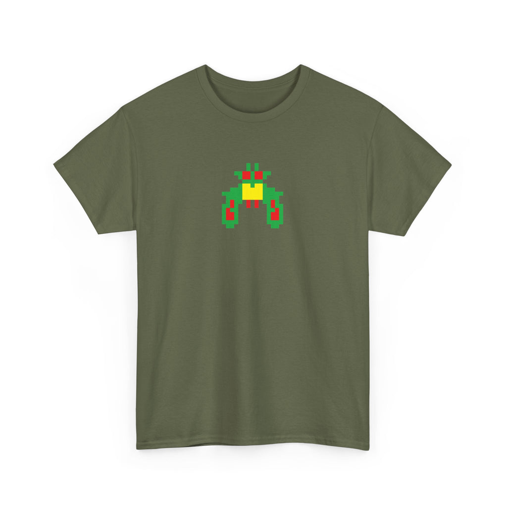 8-bit Legends: Galaga Green Boss unisex t-shirt