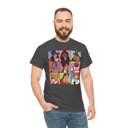 Villains' Club - Disney male villains unisex t-shirt