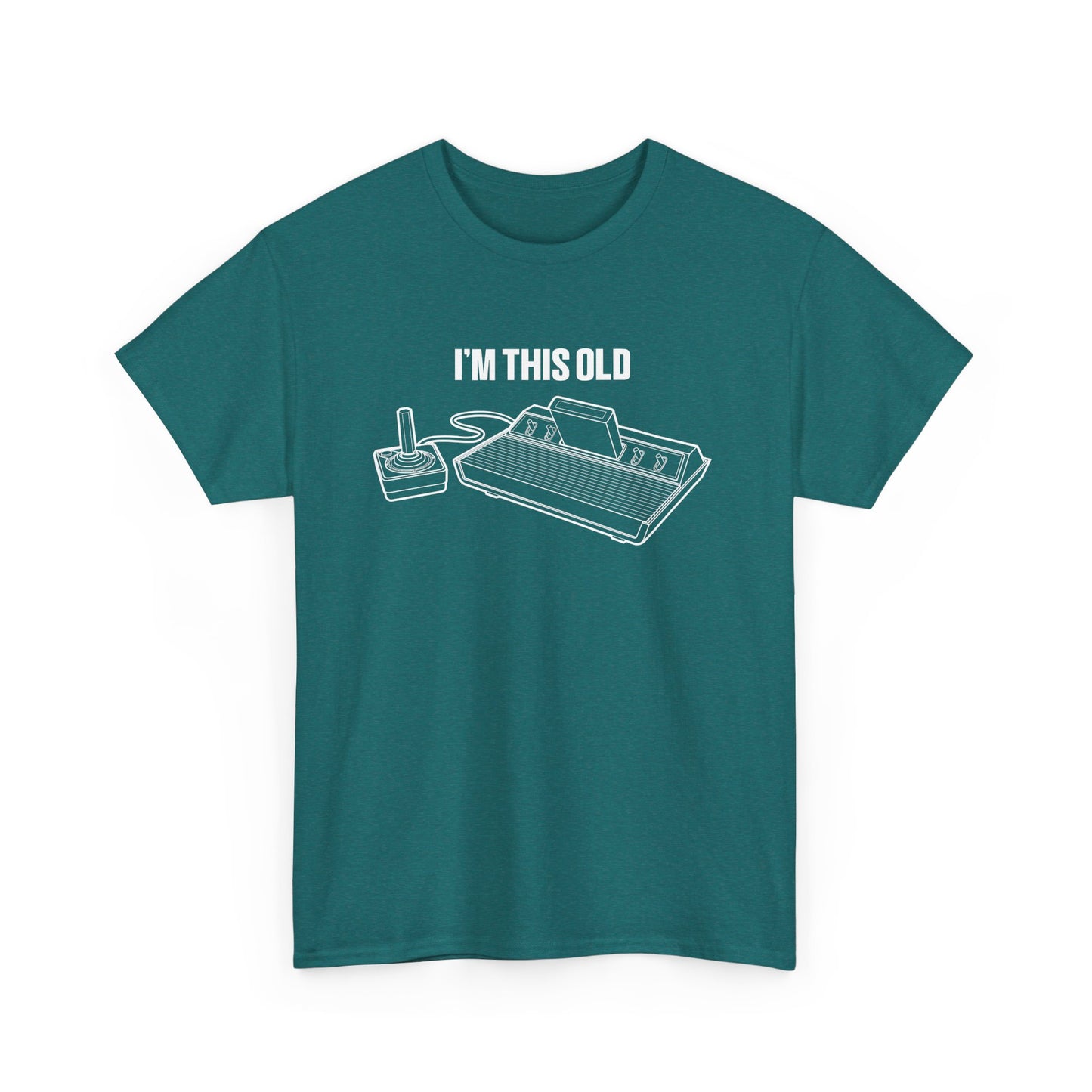 I'm this old - vintage gaming console unisex tshirt