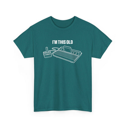 I'm this old - vintage gaming console unisex tshirt