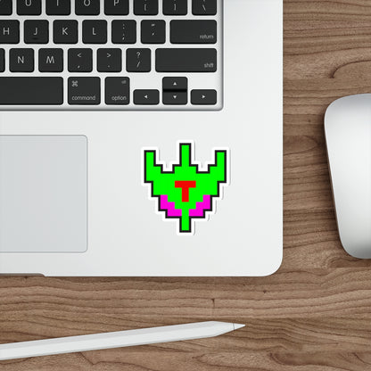 8-bit Legends: Galaga Bosconian Spy Ship die-cut stickers