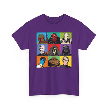 Villains of the Galaxy - Star Wars villains unisex t-shirt