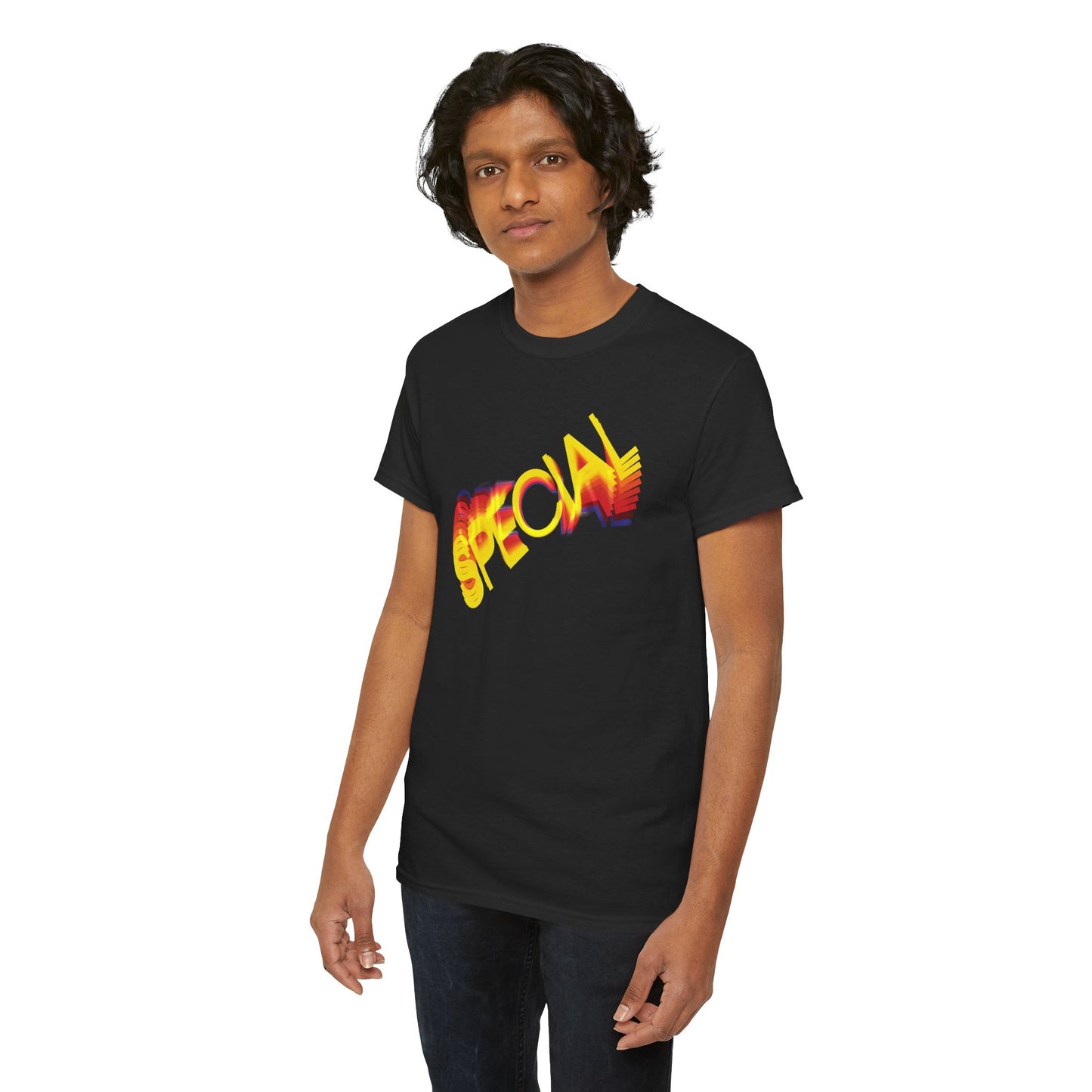 "SPECIAL" retro rainbow 1970s & 1908s CBS TV special inspired - unisex t-shirt