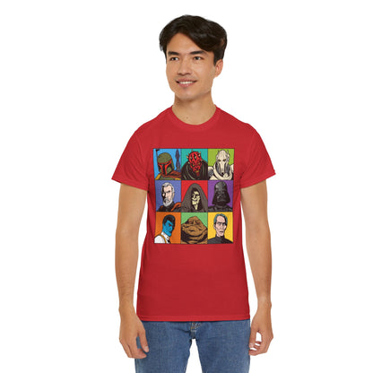 Villains of the Galaxy - Star Wars villains unisex t-shirt