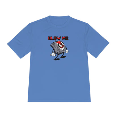 "Blow Me" classic NES video game cartridge inspired retro mascot t-shirt