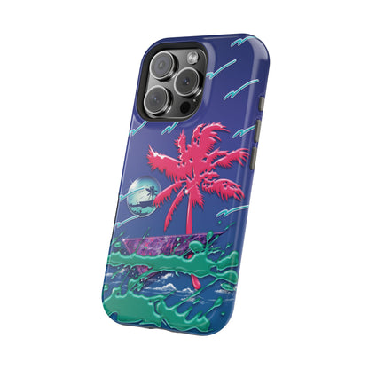 Pink Palm - Trapper Keeper inspired tough MagSafe® iPhone cases