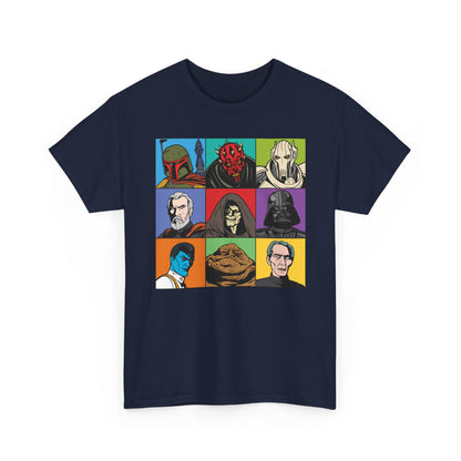 Villains of the Galaxy - Star Wars villains unisex t-shirt