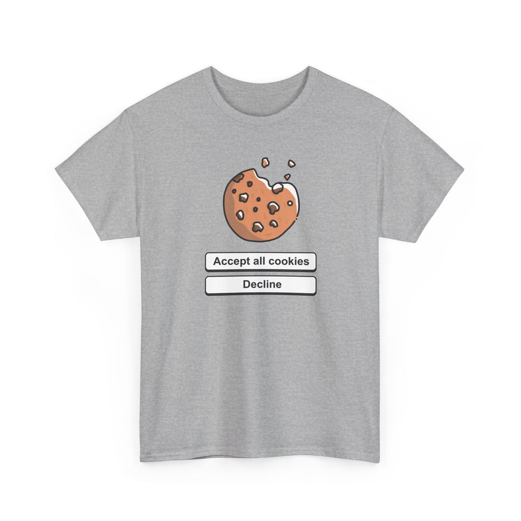 Accept all cookies - unisex t-shirt