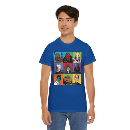 Villains of the Galaxy - Star Wars villains unisex t-shirt