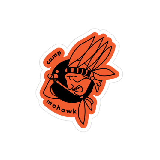 Meatballs movie inspired Camp Mohawk summer camp die-cut stickers - Rerun Designs