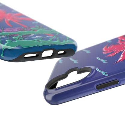 Pink Palm - Trapper Keeper inspired tough MagSafe® iPhone cases