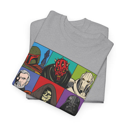 Villains of the Galaxy - Star Wars villains unisex t-shirt