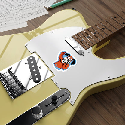 8-bit Legends: Duck Hunt "Flipping the Bird" die-cut stickers