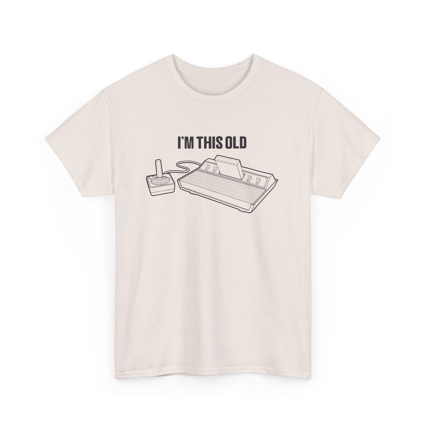 I'm this old - vintage gaming console unisex tshirt