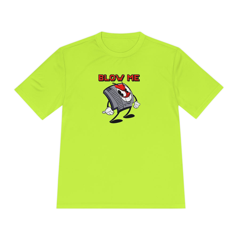 "Blow Me" classic NES video game cartridge inspired retro mascot t-shirt