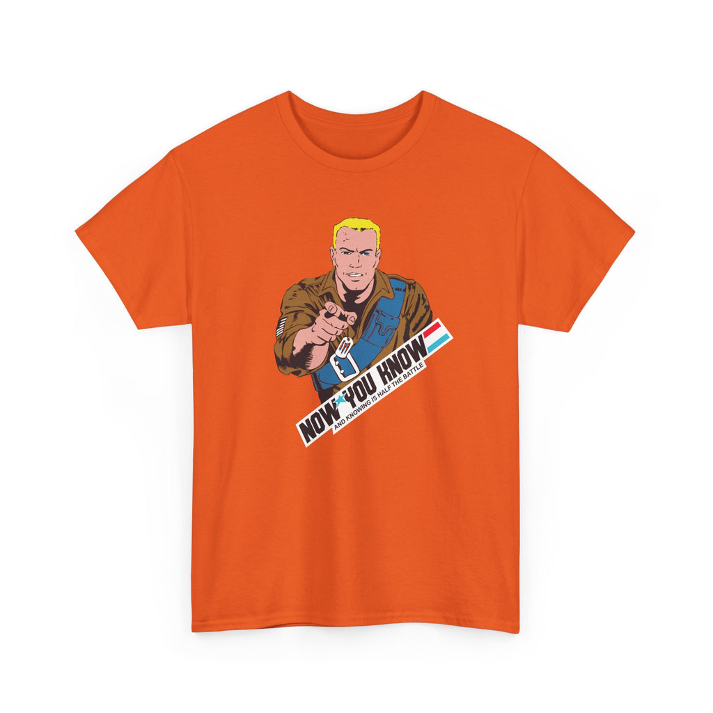 GI Joe Duke "Now You Know" unisex t-shirt