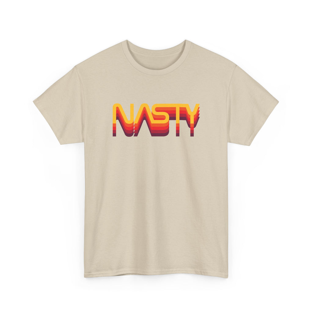 NASTY vintage sunset vibes NASA logo inspired t-shirt