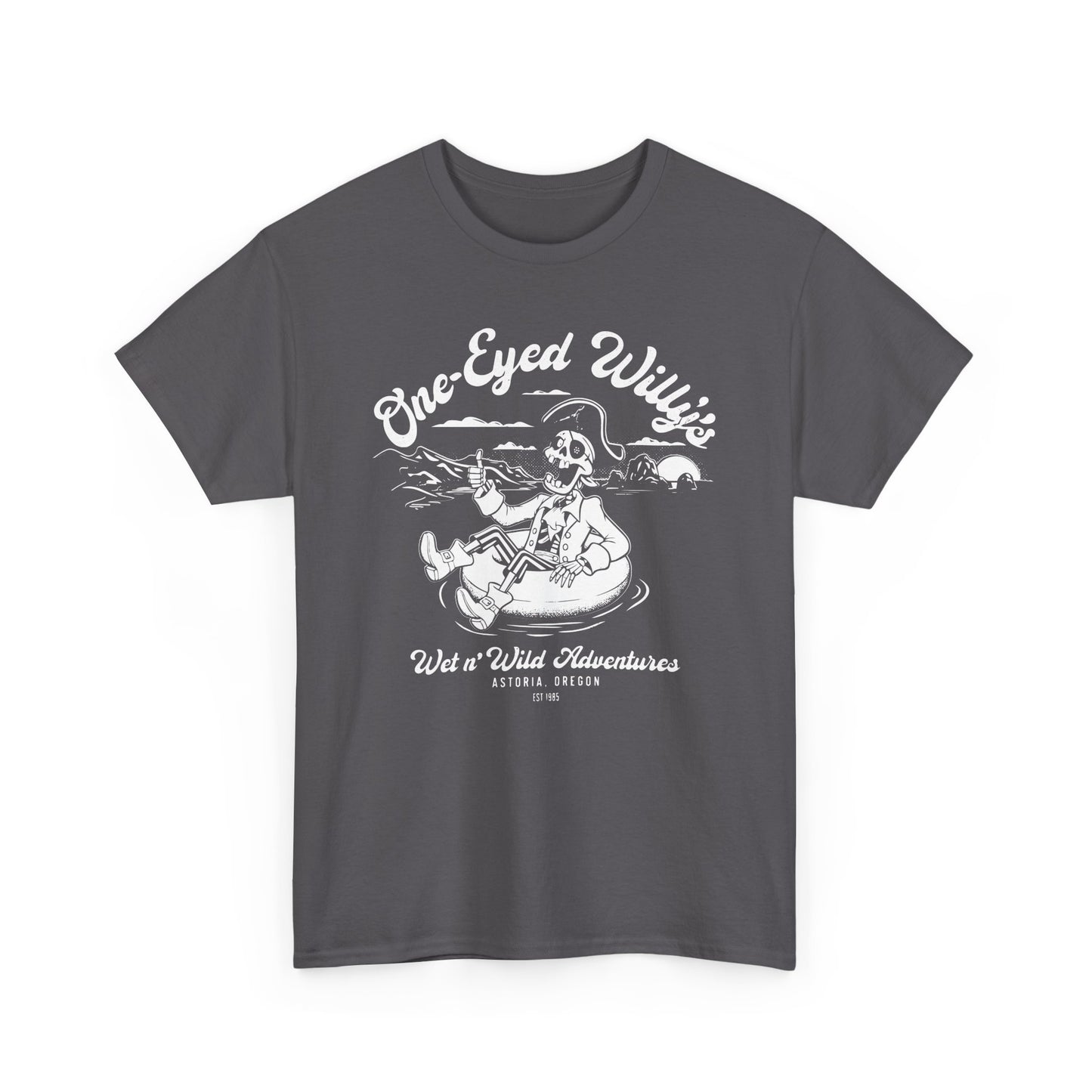 One-Eyed Willy's Wet n' Wild Adventures Goonies-inspired unisex t-shirt