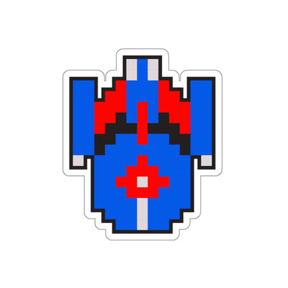 8-bit Legends: Galaga Enterprise die-cut stickers