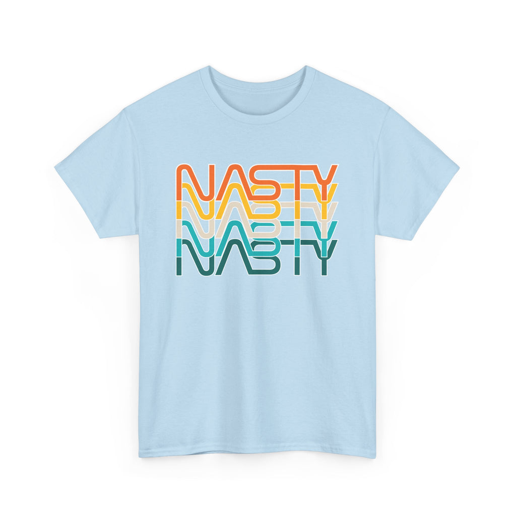 NASTY offset vintage NASA logo inspired t-shirt