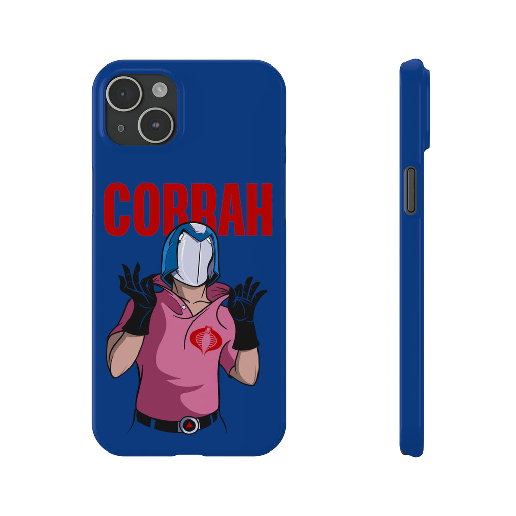 GI Joe inspired "Cobrah" Cobra Commander slim phone cases - Rerun Designs