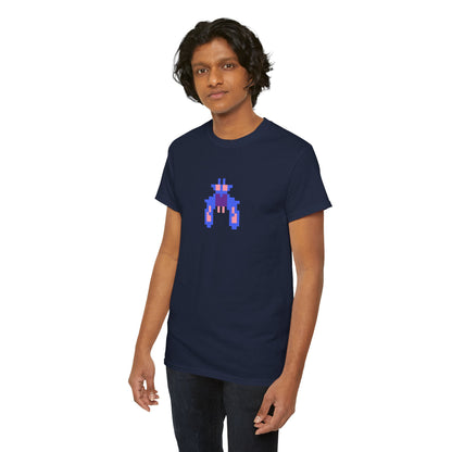 8-bit Legends: Galaga Purple Boss unisex t-shirt