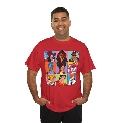 Villains' Club - Disney male villains unisex t-shirt