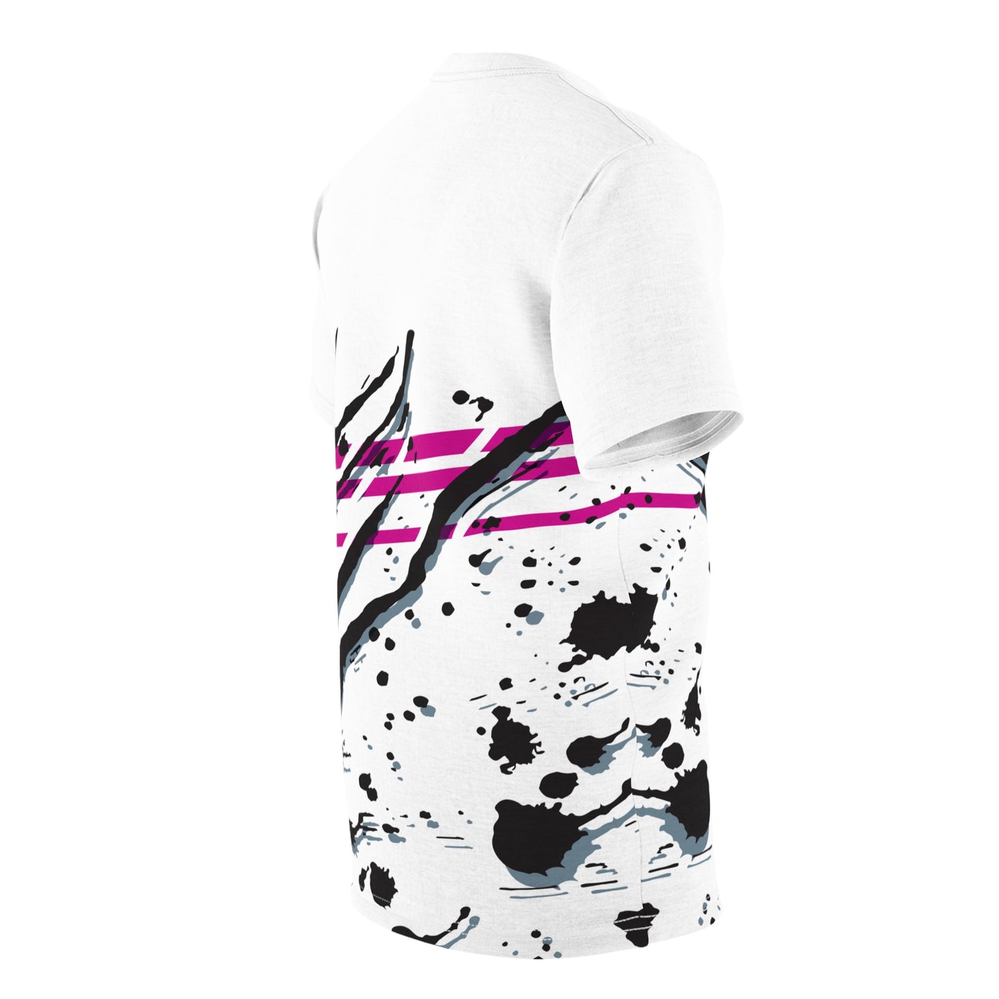 Black Paint - Trapper Keeper inspired unisex cut & sew all over print tee