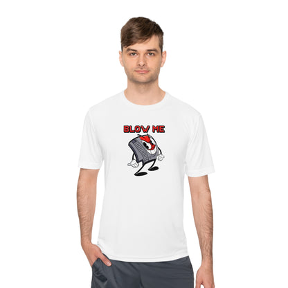 "Blow Me" classic NES video game cartridge inspired retro mascot t-shirt