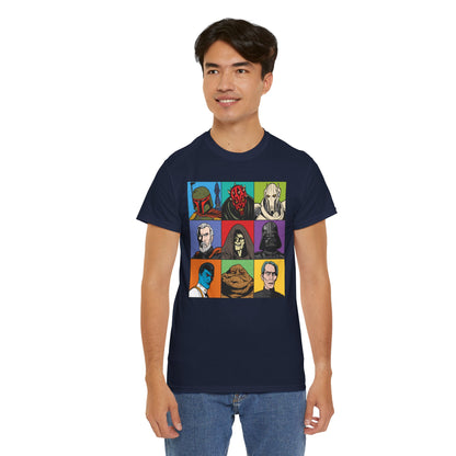 Villains of the Galaxy - Star Wars villains unisex t-shirt