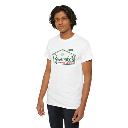Griswold's Christmas Lighting - National Lampoon Christmas Vacation Clark Griswold inspired unisex t-shirt