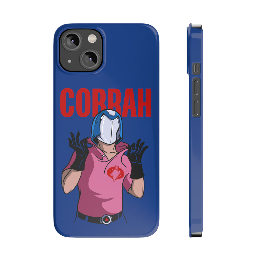 GI Joe inspired "Cobrah" Cobra Commander slim phone cases - Rerun Designs