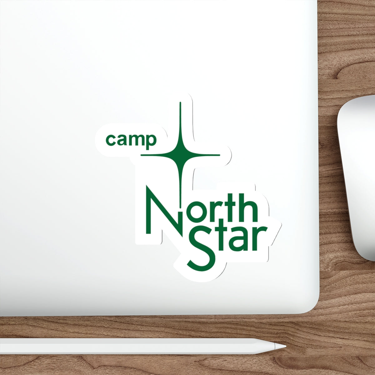 Meatballs movie-inspired Camp North Star summer camp die-cut stickers - Rerun Designs