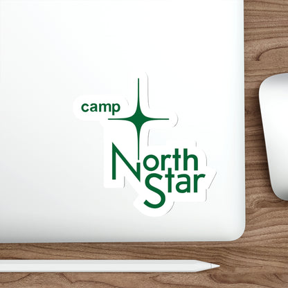 Meatballs movie-inspired Camp North Star summer camp die-cut stickers - Rerun Designs