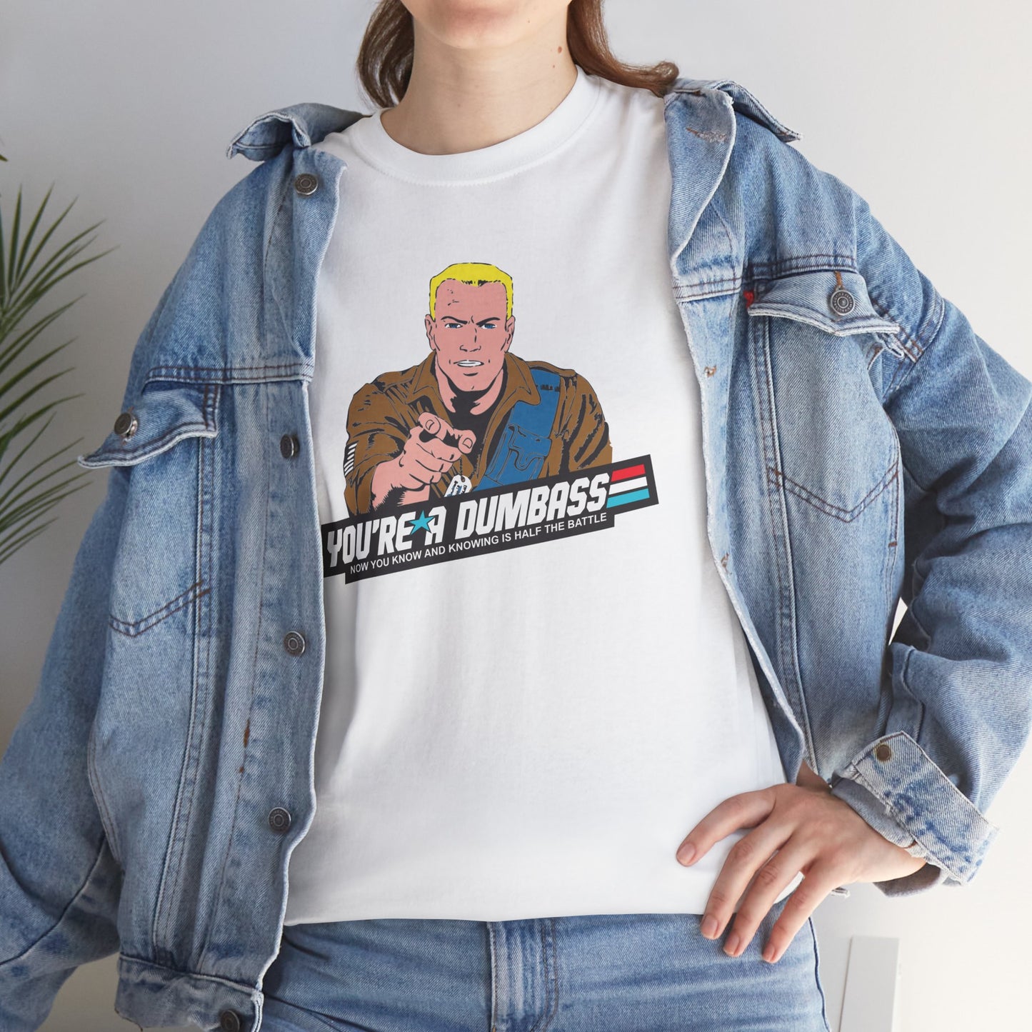 GI Joe Duke "You're A Dumbass" unisex t-shirt