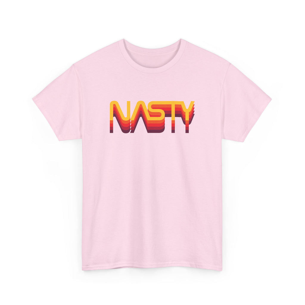 NASTY vintage sunset vibes NASA logo inspired t-shirt