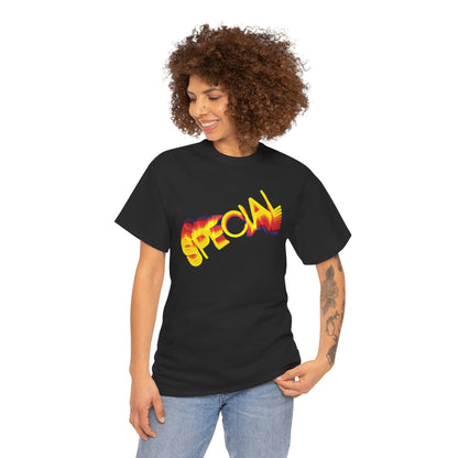 "SPECIAL" retro rainbow 1970s & 1908s CBS TV special inspired - unisex t-shirt