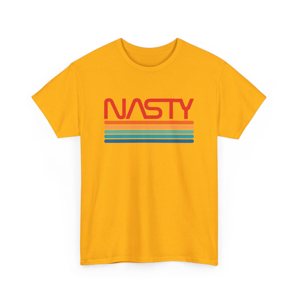 NASTY vintage rainbow NASA logo inspired t-shirt