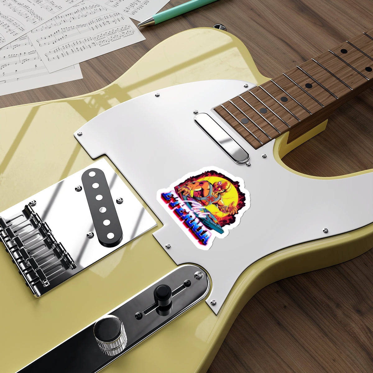 He-Man Masters of the Universe inspired "Club Eternia" die-cut vinyl stickers - Rerun Designs