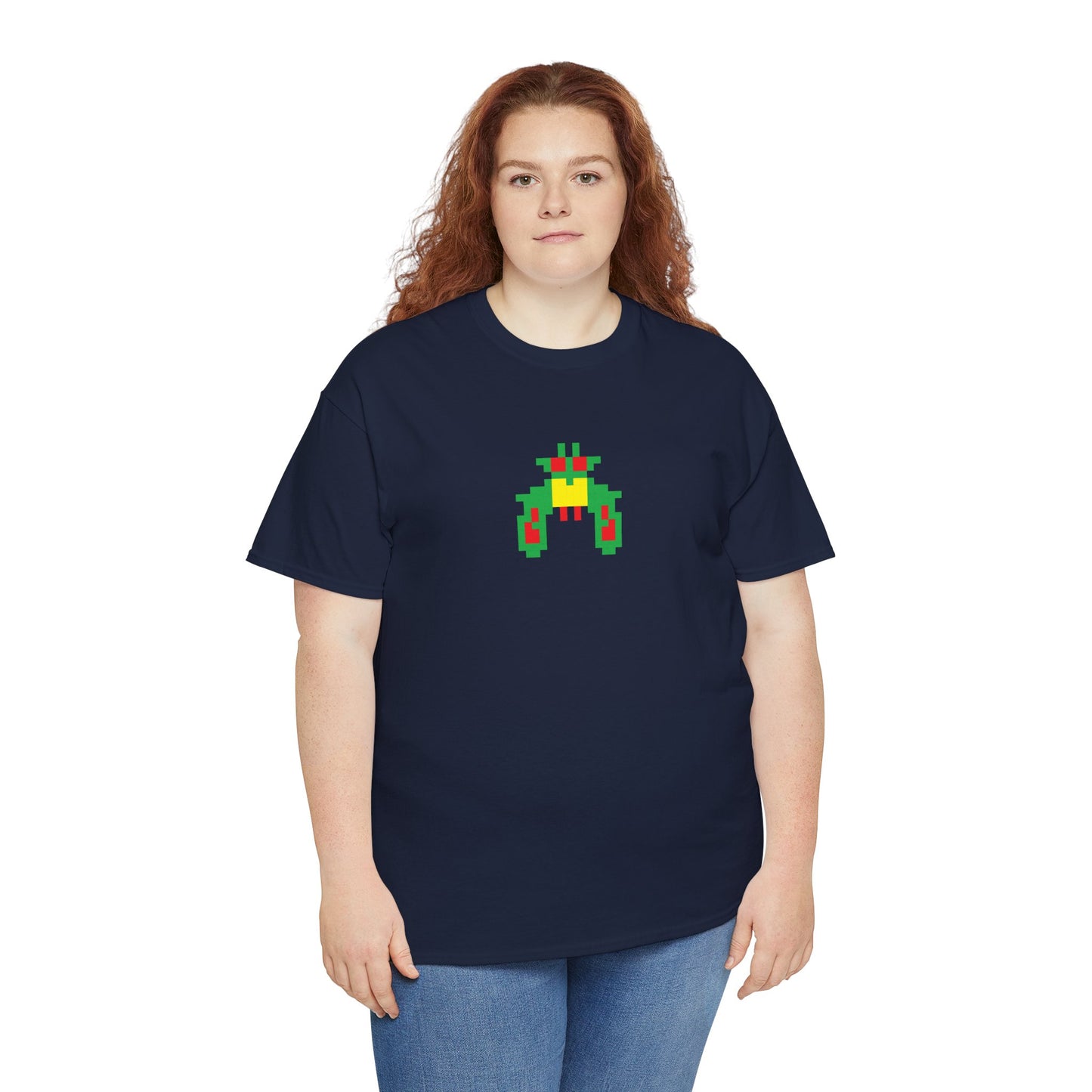 8-bit Legends: Galaga Green Boss unisex t-shirt