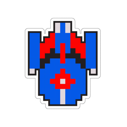 8-bit Legends: Galaga Enterprise die-cut stickers