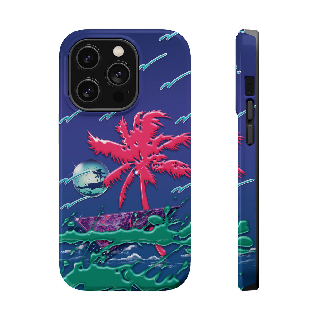 Pink Palm - Trapper Keeper inspired tough MagSafe® iPhone cases