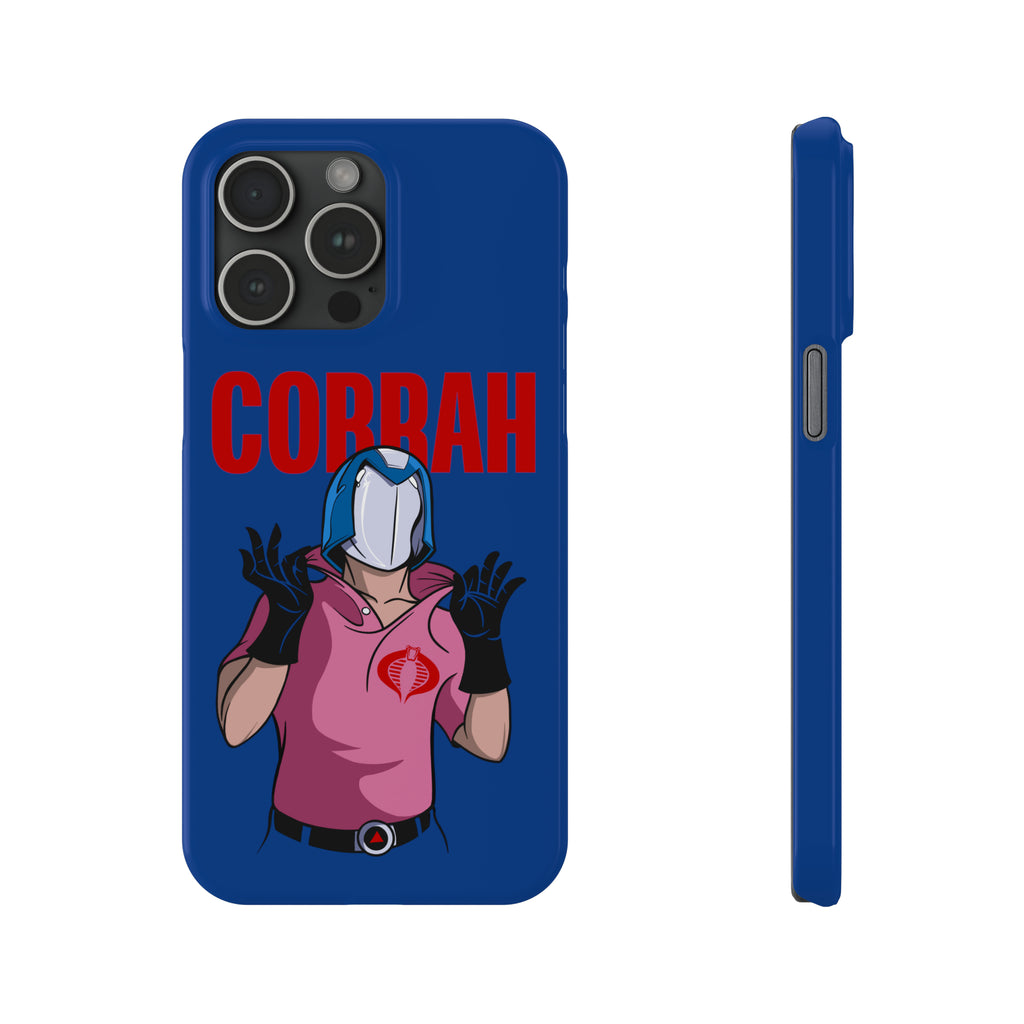 GI Joe inspired "Cobrah" Cobra Commander slim phone cases - Rerun Designs