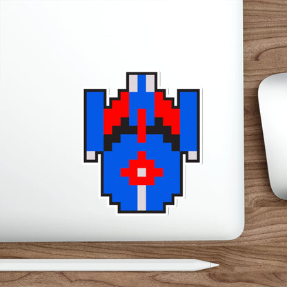 8-bit Legends: Galaga Enterprise die-cut stickers