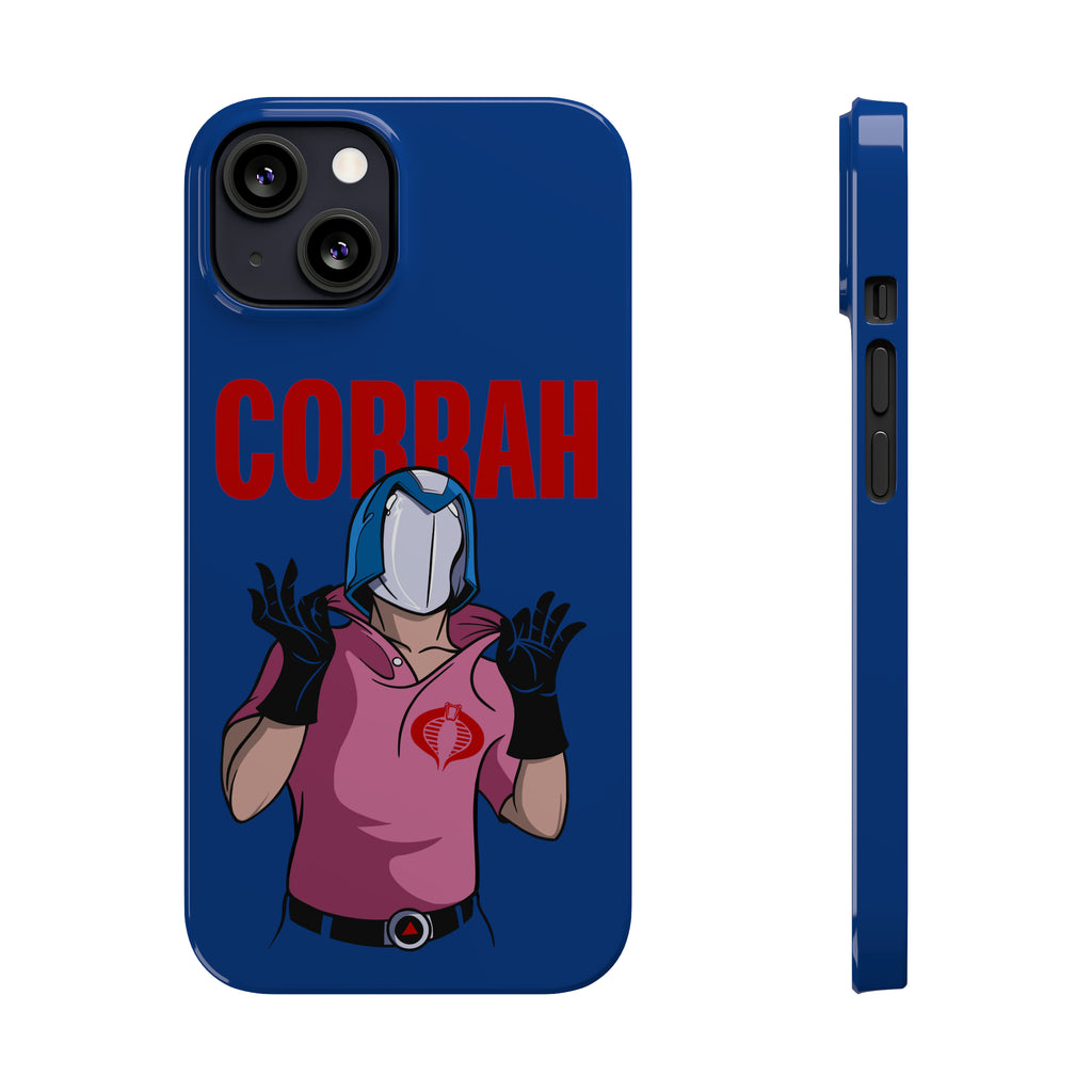 GI Joe inspired "Cobrah" Cobra Commander slim phone cases - Rerun Designs