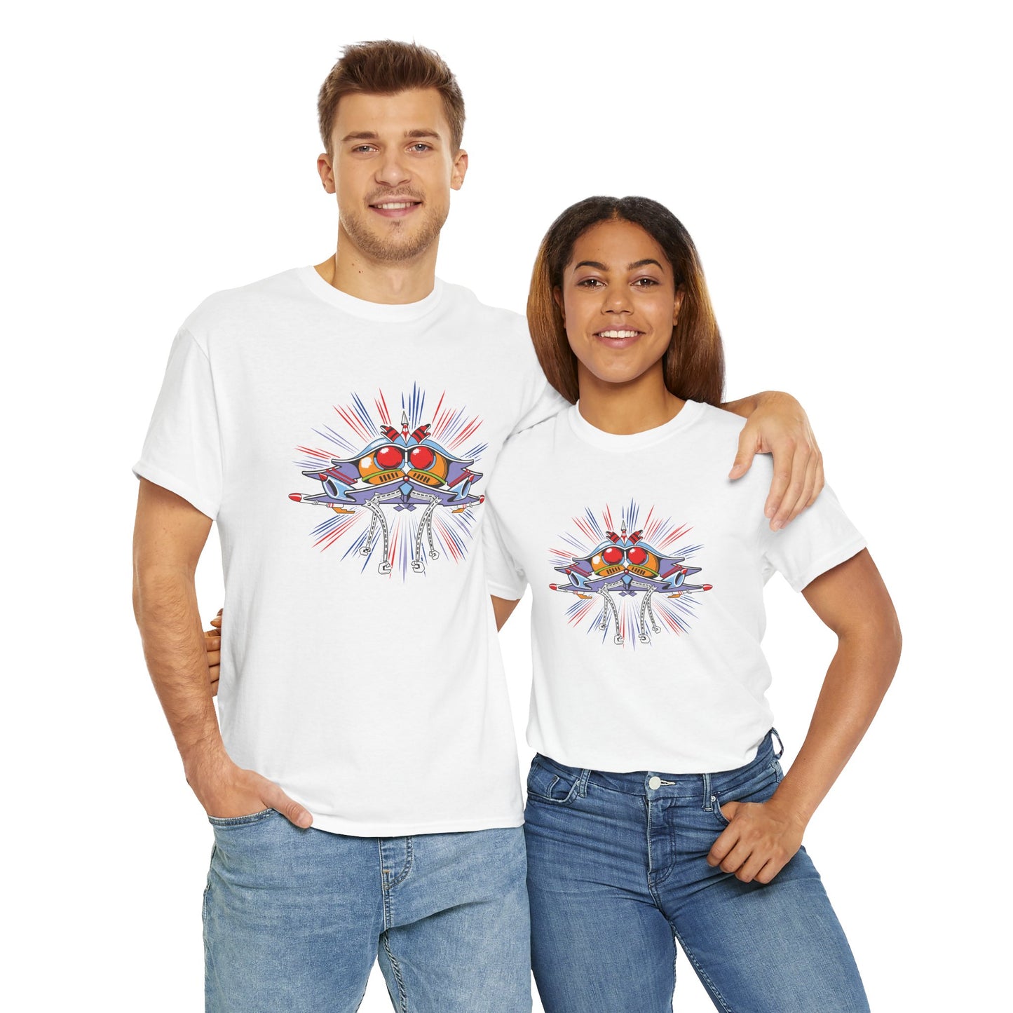 Galaga cabinet art unisex t-shirt