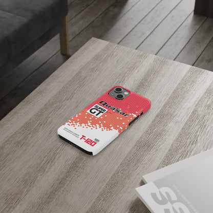 VHS Visions - retro Quasar Super GT T-120 VHS tape inspired slim iPhone cases