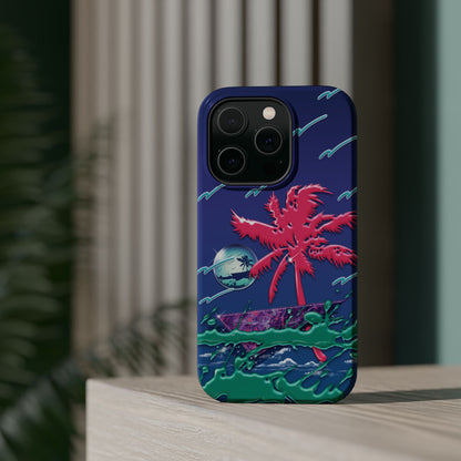 Pink Palm - Trapper Keeper inspired tough MagSafe® iPhone cases