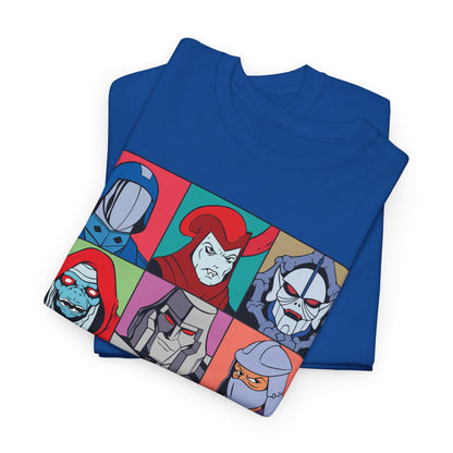 Saturday Morning Super Fan - 80s cartoon villains unisex t-shirt