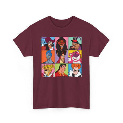 Villains' Club - Disney male villains unisex t-shirt
